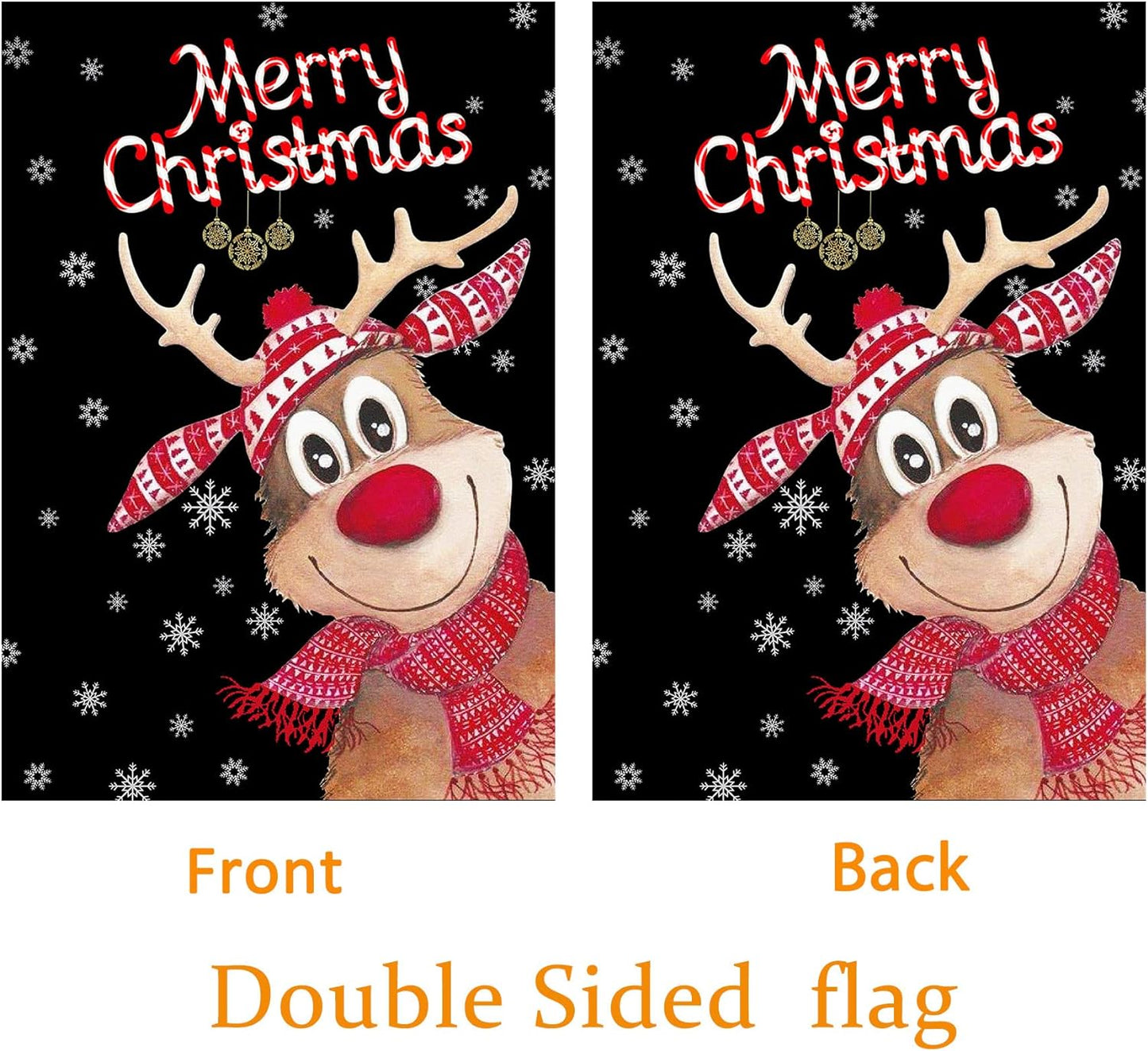 Christmas Flags - 28 X 40 Inch Outdoor Garden House Flags for Christmas Decoration